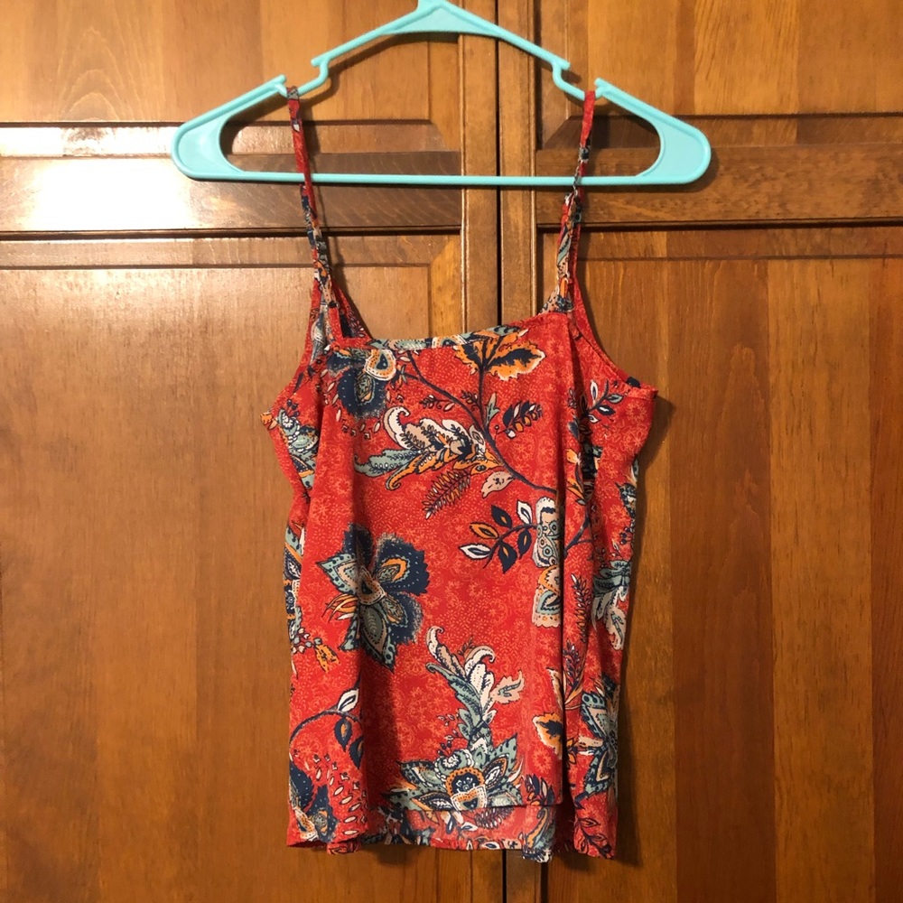 Hollister Tank Top Floral Pattern Size XS - Picture 6 of 7